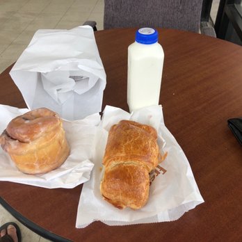 K & M Donuts - The giant crescent and giant cinnamon roll are only 1.95 a piece - Donuts Near Me - Placentia, California K & M Donuts - The giant crescent and giant cinnamon roll are only 1.95 a piece - Donuts Near Me - Placentia, California