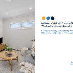 Top Spot Blinds - Melbourne - Indoor Blinds: White Plantation Shutters