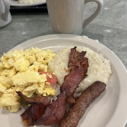 Tasty breakfast buffet