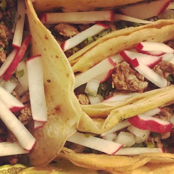 Big Taco and Seafood - Carne asada tacos (I requested radish topping) - Mexican Near Me - McKinney, Texas