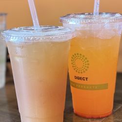 Chicken & Brisket - Li Hing Lemonade and Tropical Ice tea