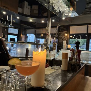 Rosso Pizzeria - At the bar - Pizza Near Me - Edmonton, Alberta