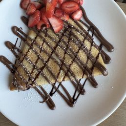 Strawberry Nutella Crepe