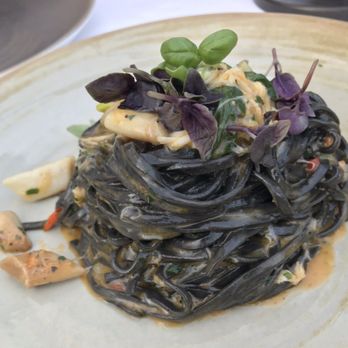Spago - Squid Ink Pasta - New American Near Me - Beverly Hills, California Spago - Squid Ink Pasta - New American Near Me - Beverly Hills, California