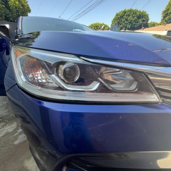 Mr.Lai’s Mobile detailing - Headlight restoration (after) - Car Wash Near Me Mr.Lai’s Mobile detailing - Headlight restoration (after) - Car Wash Near Me