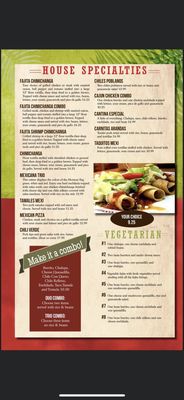 Menu photo 4 Cancun Mexican Restaurant  2 Linden, MI