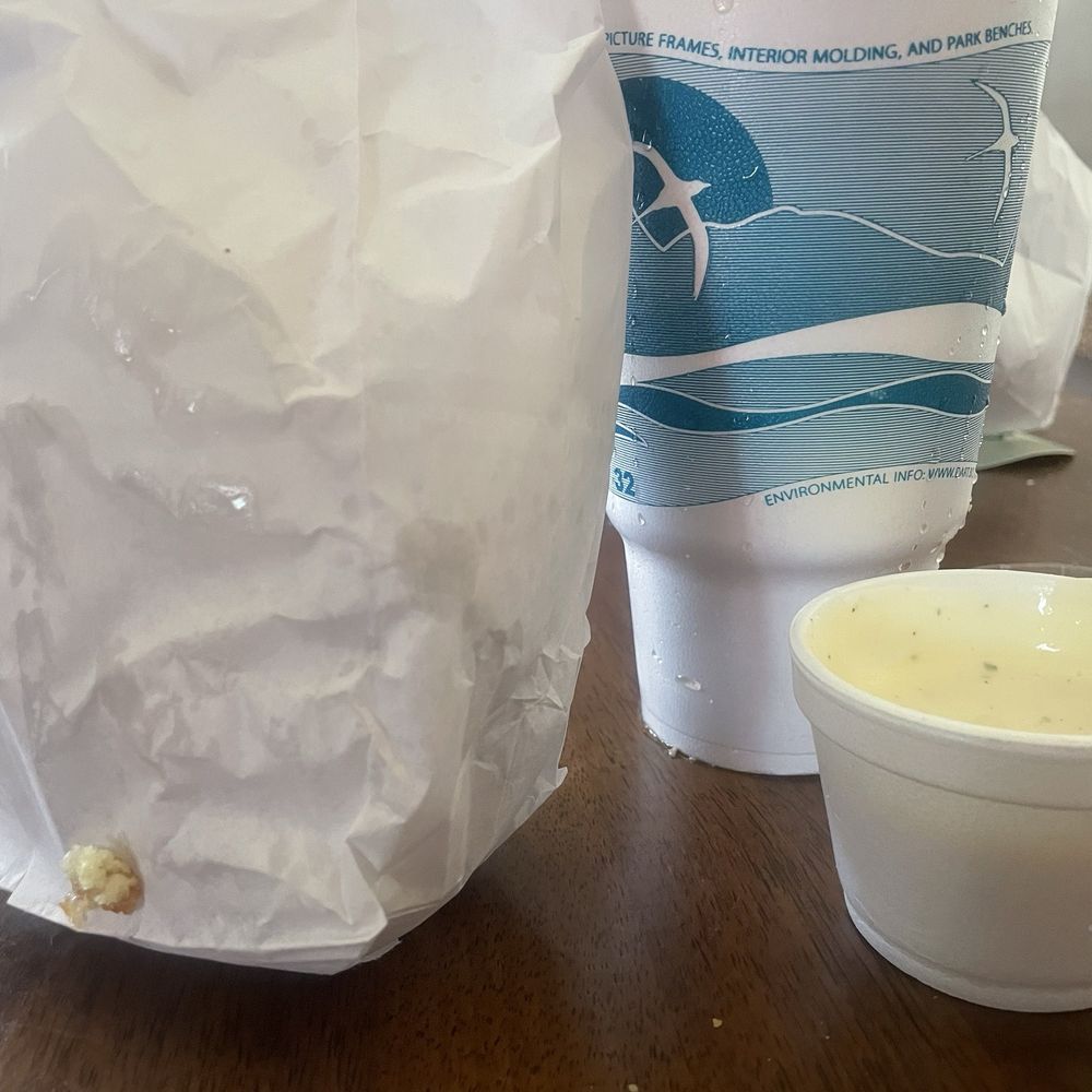 George's Drive-In - Huge bag of zucchini fries, ranch and drink. - American Near Me - Riverside, California George's Drive-In - Huge bag of zucchini fries, ranch and drink. - American Near Me - Riverside, California