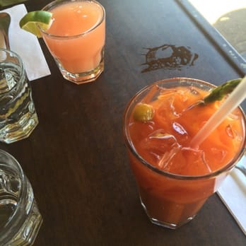 Beco - Guava mimosa and a Bloody Mary... Mmmm - Brazilian Near Me - Brooklyn, New York