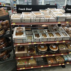Walmart Bakery - On these shelves French bread once laid