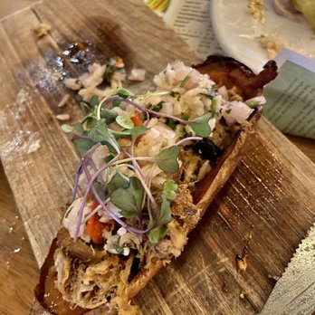 TownHall - Sweet Potato Skins (comes with 3) - New American Near Me - Cleveland, Ohio TownHall - Sweet Potato Skins (comes with 3) - New American Near Me - Cleveland, Ohio
