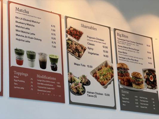 Menu photo 2 Bopomofo Cafe Artesia, CA
