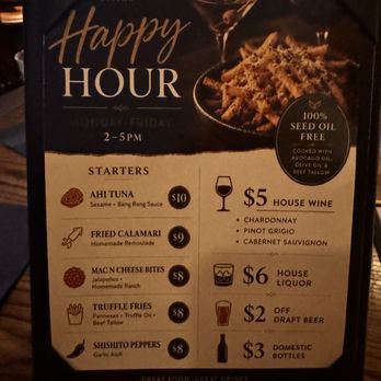 The District Bistro - Happy hour menu - Steakhouses Near Me - Tampa Bay, Florida The District Bistro - Happy hour menu - Steakhouses Near Me - Tampa Bay, Florida
