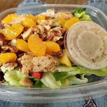 Panera Bread - Strawberry Chicken poppyseed salad. So delicious - Salad Near Me - Auburn, California