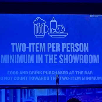 Helium Comedy Club / Elements Bar & Grille - Minimum to sit at tables - Comedy Clubs Near Me - Buffalo, New York