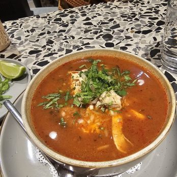 Animo - Pozole Rojo from the Día de los Muertos menu. $17. Excellent - Breakfast & Brunch Near Me - New York, New York
