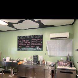 Chesapeake Bay Farms - Ice cream board