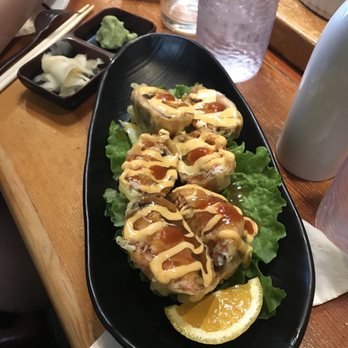Sushi King - First time trying Monkey Brains (Mushrooms deep fried with crab&shrimp. I usually get rolls but wanted to switch it up a little - Sushi Bars Near Me - Fairfield, California Sushi King - First time trying Monkey Brains (Mushrooms deep fried with crab&shrimp. I usually get rolls but wanted to switch it up a little - Sushi Bars Near Me - Fairfield, California