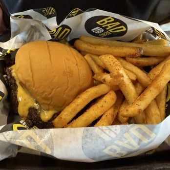 Bad Buns - Double smash and fries - Burgers Near Me - Katy, Texas Bad Buns - Double smash and fries - Burgers Near Me - Katy, Texas
