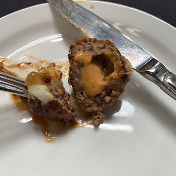 LeVilla Restaurant - Stuffed Meatball - Steakhouses Near Me - Calgary, Alberta