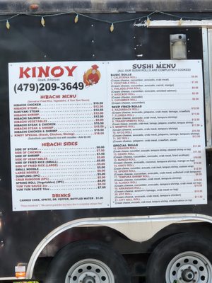 Menu photo 2 Kinoy Hibachi Express Ozark, AR Menu photo 2 Kinoy Hibachi Express Ozark, AR