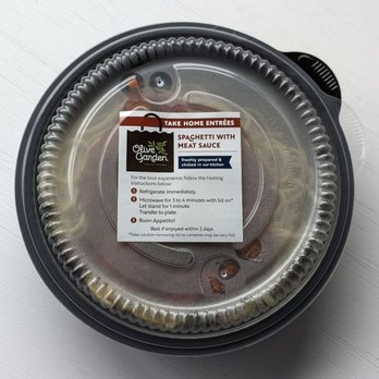 Olive Garden Italian Restaurant - Spaghetti with meat sauce - take-home edition - Italian Near Me - Eagan, Minnesota Olive Garden Italian Restaurant - Spaghetti with meat sauce - take-home edition - Italian Near Me - Eagan, Minnesota