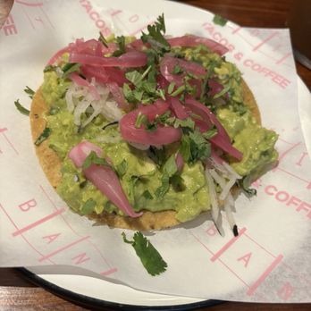 Bandit Tacos & Coffee - Avocado Tostada - Tacos Near Me - Madison, Wisconsin Bandit Tacos & Coffee - Avocado Tostada - Tacos Near Me - Madison, Wisconsin