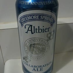 LCBO - Silver Anniversary 25th - Creemore Springs Altbier Limited Edition Collaboration Ale