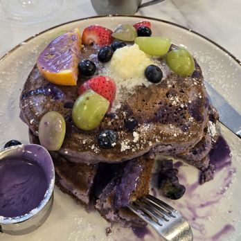 The Hangout - Ube pancake, pluffy and pillowy! - Breakfast & Brunch Near Me - Walnut Creek, California The Hangout - Ube pancake, pluffy and pillowy! - Breakfast & Brunch Near Me - Walnut Creek, California