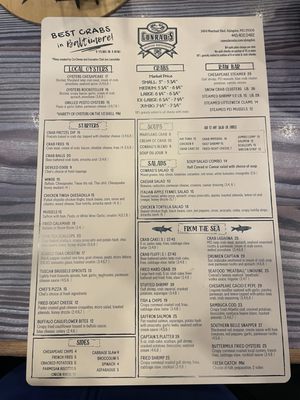 Menu photo 1 Conrad's Seafood Restaurant - Abingdon Abingdon, MD Menu photo 1 Conrad's Seafood Restaurant - Abingdon Abingdon, MD
