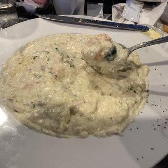 Pacific Southern - Shrimp & grits--had only about 6 of these smaller shrimps in this huge bowl of amazing grits! - Southern Near Me - Tacoma, Washington Pacific Southern - Shrimp & grits--had only about 6 of these smaller shrimps in this huge bowl of amazing grits! - Southern Near Me - Tacoma, Washington