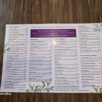 Thai House Restaurant - Menu 1 - Thai Near Me - Redlands, California Thai House Restaurant - Menu 1 - Thai Near Me - Redlands, California