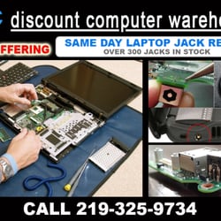 Discount Computer Warehouse - DCW Laptop Jack Repairs