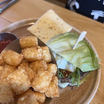 The Cut - Lettuce wrapped Sweet and Spicy Burger - Burgers Near Me - Irvine, California The Cut - Lettuce wrapped Sweet and Spicy Burger - Burgers Near Me - Irvine, California