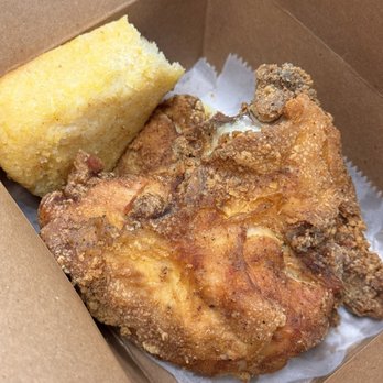 Cornbread - Newark - Fried Chicken (3) & Cornbread (1 piece) - Southern Near Me - Newark, New Jersey