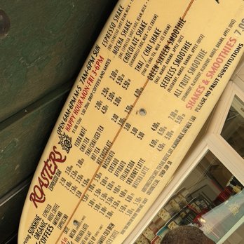 Roasters Espresso Bar - Menu as of July 2026. - Coffee & Tea Near Me - Sebastopol, California Roasters Espresso Bar - Menu as of July 2026. - Coffee & Tea Near Me - Sebastopol, California