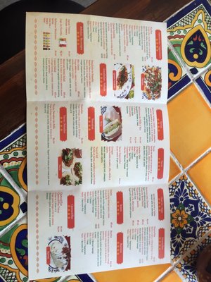 Menu photo 1 Los Cuatro Soles Philadelphia, PA