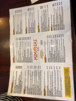 Menu photo 3 Mimosas Cafe San Jose, CA