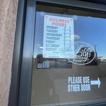 Lily's Mexican Food - The hours - Mexican Near Me - Parker, Arizona Lily's Mexican Food - The hours - Mexican Near Me - Parker, Arizona