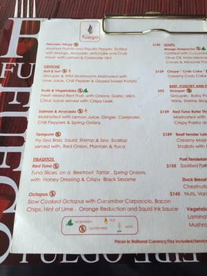 Menu photo 7 Fuego Cancún, ROO