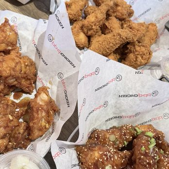 bb.q Chicken Milpitas - Original spicy, boneless honey garlic, galbi bone in wings - Chicken Shop Near Me - Milpitas, California