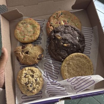 Insomnia Cookies - lol they got a little shaken up during delivery - Desserts Near Me - San Francisco, California Insomnia Cookies - lol they got a little shaken up during delivery - Desserts Near Me - San Francisco, California