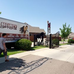 Security Options - Williamson Farms OKC Gate Entry Camera Installation