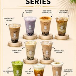 Boba Milk Tea Series
