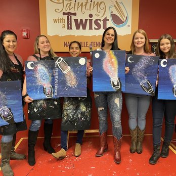 Painting with a Twist - Paint & Sip Near Me - Nashville, Tennessee Painting with a Twist - Paint & Sip Near Me - Nashville, Tennessee