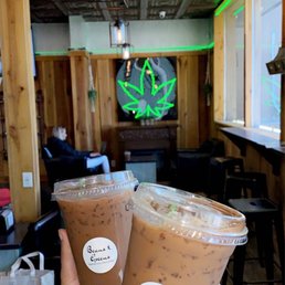 Chai Oat Milk with a shot of espresso Chai Oat Milk with a shot of espresso