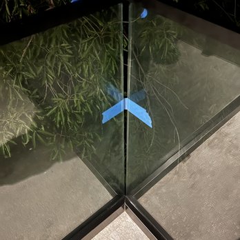 Leo’s glass - Corner gapping between glass panel. Widens as you go bottom to top. - Glass & Mirrors Near Me Leo’s glass - Corner gapping between glass panel. Widens as you go bottom to top. - Glass & Mirrors Near Me