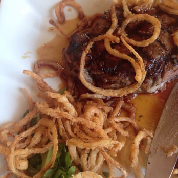 Meritage - Fried onions over steak yum! - New American Near Me - Cincinnati, Ohio Meritage - Fried onions over steak yum! - New American Near Me - Cincinnati, Ohio