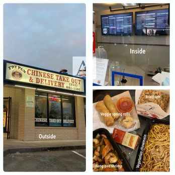 Fry Pan - the outside of a chinese take out - Chinese Near Me - Puyallup, Washington
