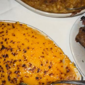 New York Prime - Cheese Mashed Potatoes and Southwest Creamed Corn - Steakhouses Near Me - Atlanta, Georgia New York Prime - Cheese Mashed Potatoes and Southwest Creamed Corn - Steakhouses Near Me - Atlanta, Georgia