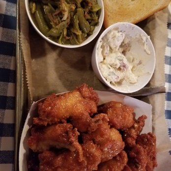 Mark's Feed Store - Mark's Famous Honeywings Red Potato Salad Green Beans - American Near Me - Louisville, Kentucky Mark's Feed Store - Mark's Famous Honeywings Red Potato Salad Green Beans - American Near Me - Louisville, Kentucky